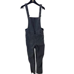 Madewell Black Denim Overalls